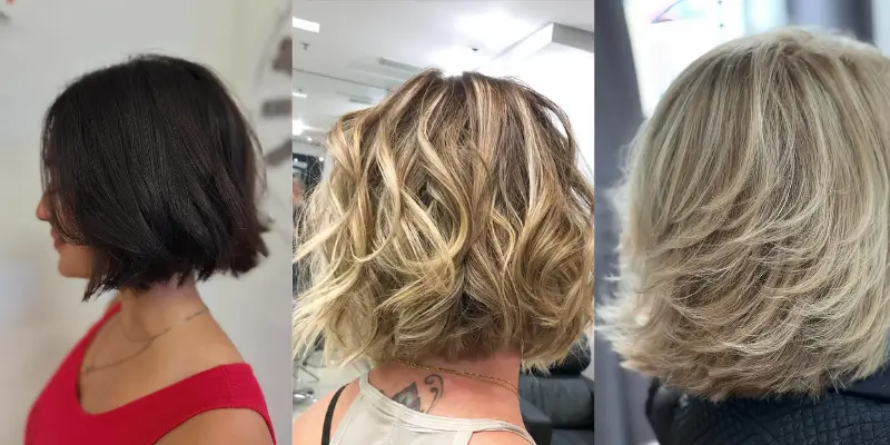 backview of bob haircut glamour with grace