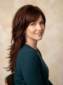 20 Long Layered Hair With Side Bangs Ideas To Try